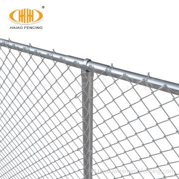 7ft Galvanized Chain Link Fence Afrika Selatan